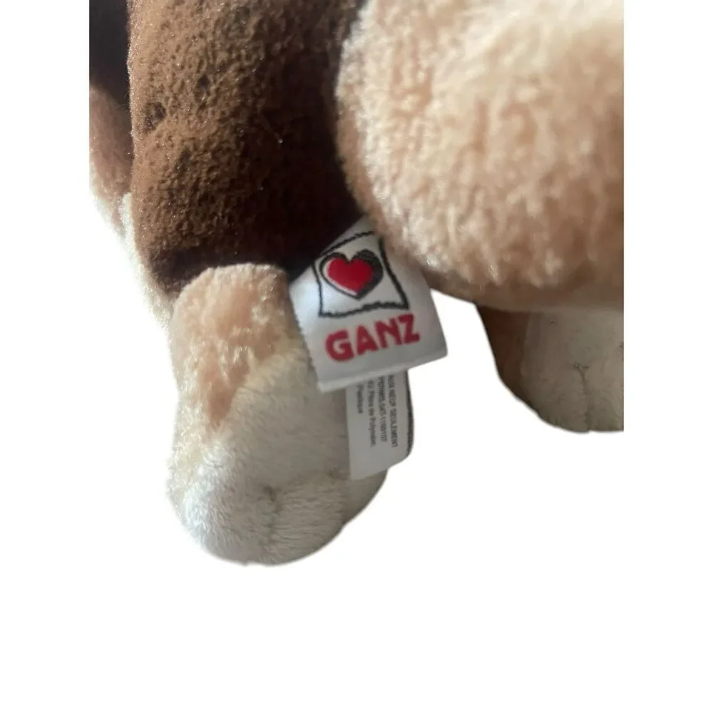 Ganz webkinz Kids Brown Beige Kangaroo Plush Stuffed Animal Toy
